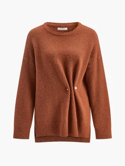 Hot Wool-Blend Beaded-Detail Sweater Knitwear|Tops