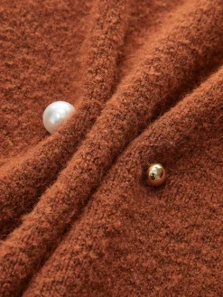 Hot Wool-Blend Beaded-Detail Sweater Knitwear|Tops