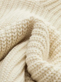 Discount Wool-Blend Bell Sleeve Crop Shift Sweater Sweater Tops|Sweaters & Cardigans