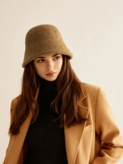 Sale Wool-Blend Bucket Hat Hair Claws & Hats|Accessories