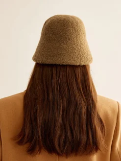 Sale Wool-Blend Bucket Hat Hair Claws & Hats|Accessories