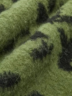Hot Wool-Blend Leopard Fuzzy Sweater Sweater Tops|Sweaters & Cardigans