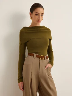 Wool-Blend Skinny Sweater Sweater Tops|Sweaters & Cardigans
