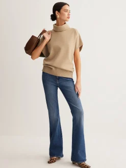 Online Wool-Blend Turtleneck Sweater Vest Sweater Vests|Sweaters & Cardigans