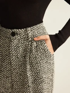 Sale Wool-Blend Tweed Pants Pants|Bottoms