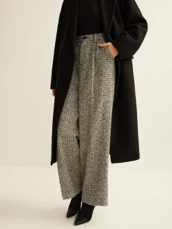 Sale Wool-Blend Tweed Pants Pants|Bottoms
