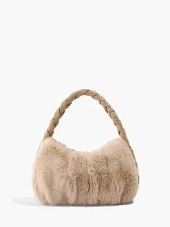 Sale Woven Strap Fuzzy Hand Bag Bags|Accessories