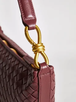 New Woven Zipper Armpit Bag Bags|Accessories