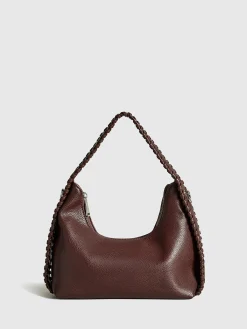 Clearance Woven Zipper Tote Bag Bags|Accessories
