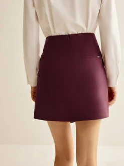 Clearance Wrap Mini Skirt Skirts|Bottoms