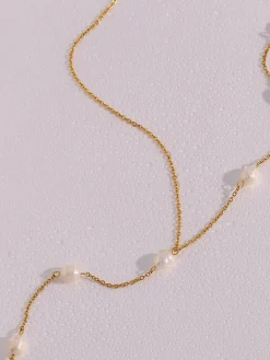 Clearance Y-Shape Pearl Pendant Necklace Necklaces|Accessories
