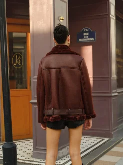 Best Zipper Belted Soft Fleece Jacket Outerwear|Jackets