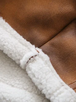 Outlet Zipper Fleece Short Coat Outerwear|Jackets